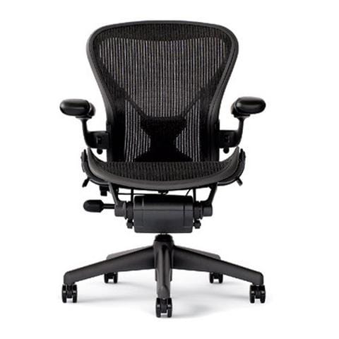 Herman Miller Classic Aeron Chair - Fully Adjustable (Renewed)